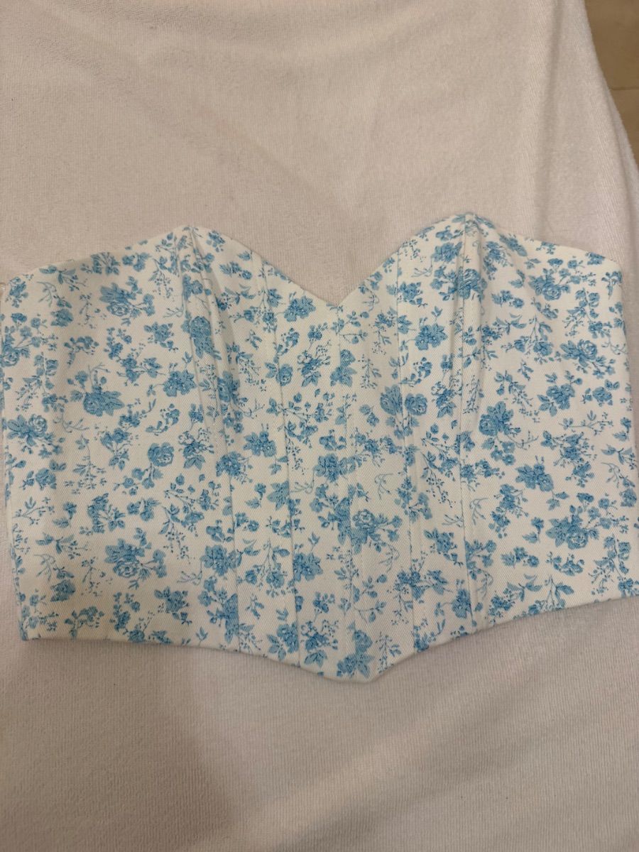 Zara corset top
