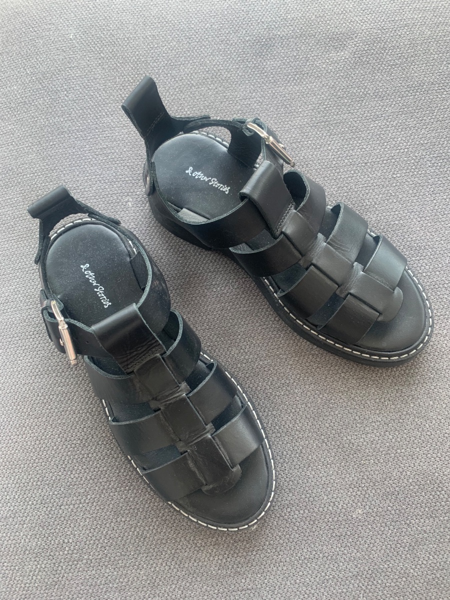 & Other Stories Gladiator Leather Sandals photo 2