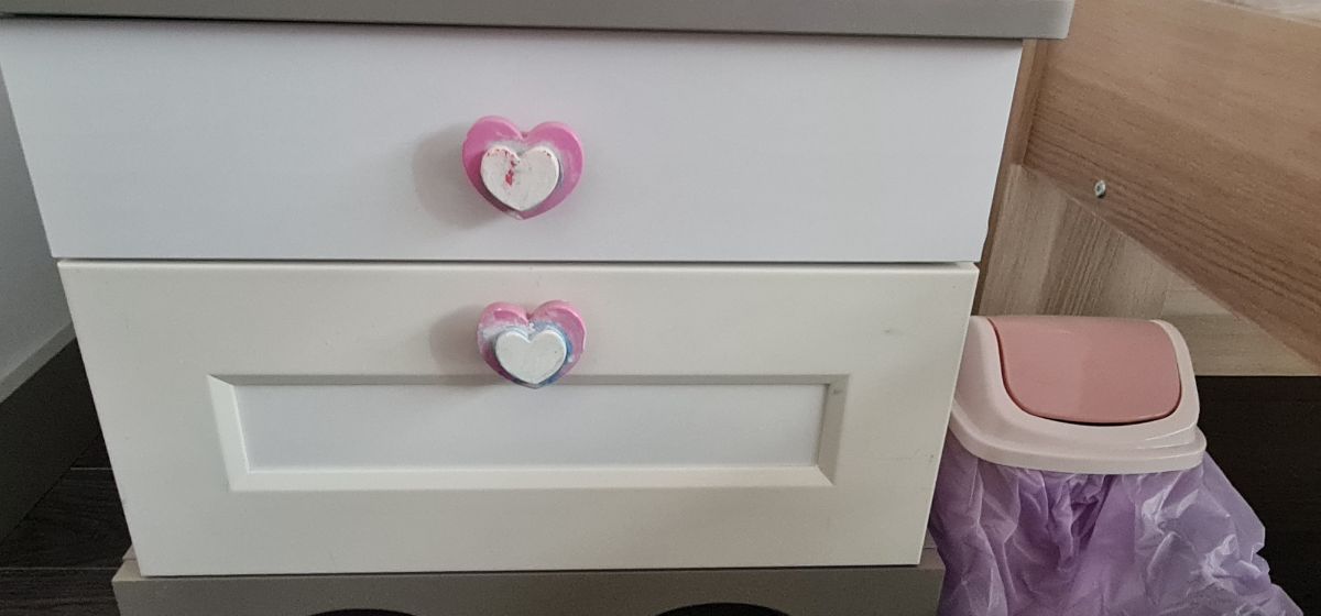 Pan Home girls bedside table, mirror , and dressing table photo 3