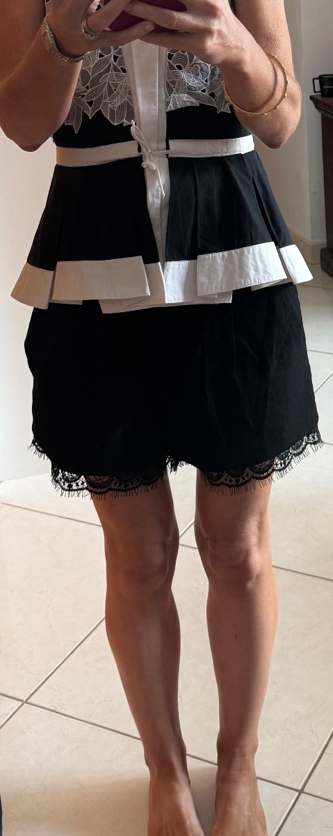 Diane Von Furstenberg black shorts