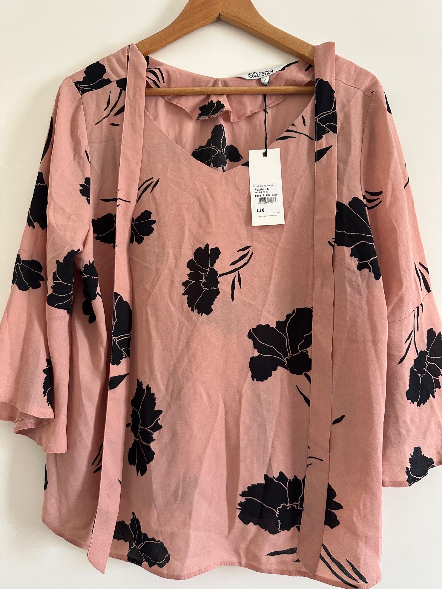 Debenhams Collection Petite rose pink blouse