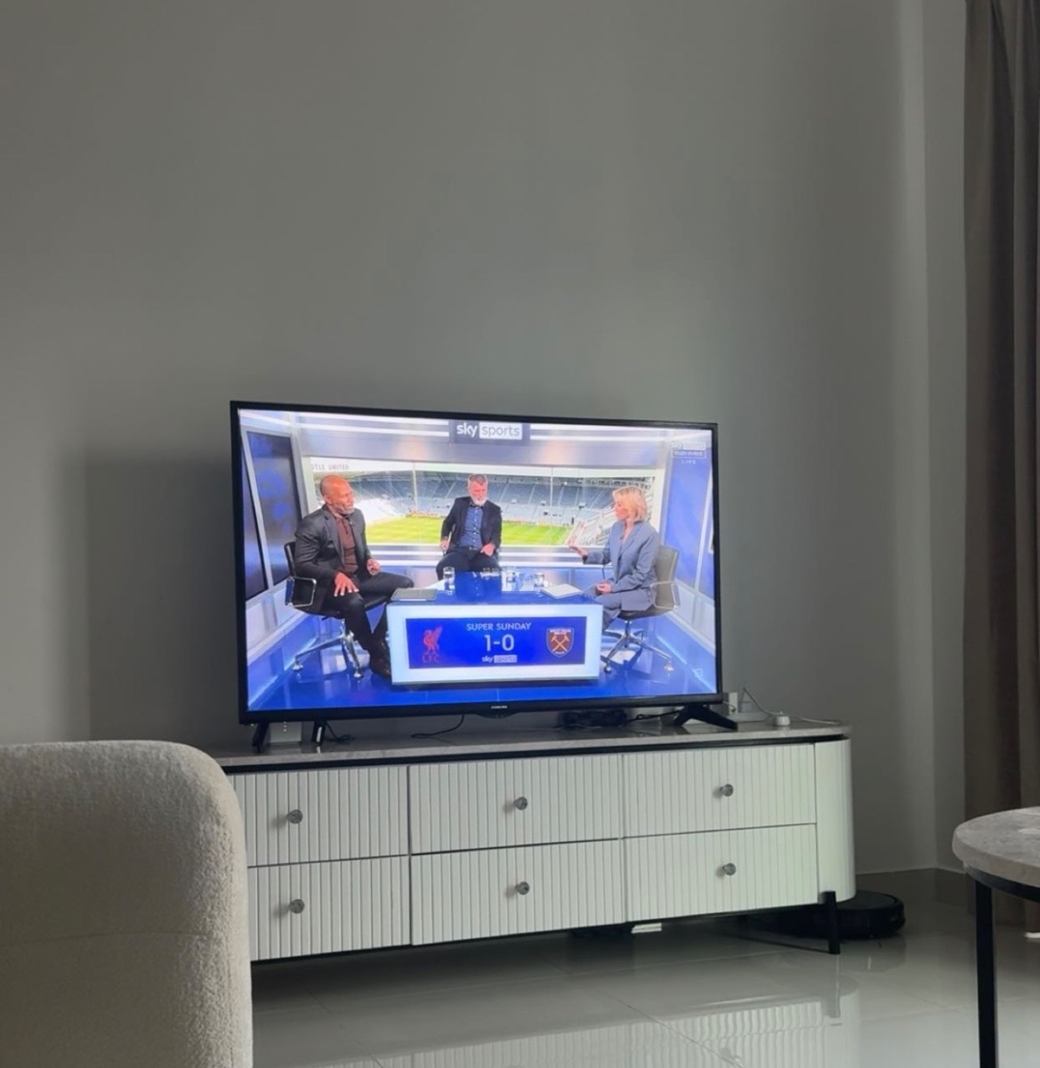 Handmade Marble TV cabinet