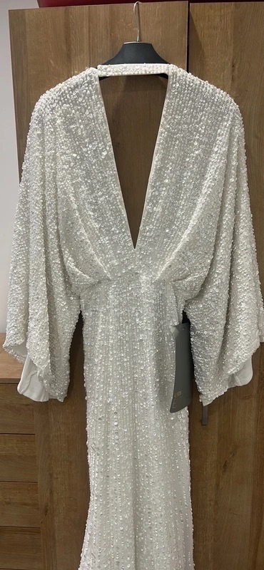 Asos Luxe Bridal dress never worn with labels size small XS / UK 4-6·New with tags· Asos bridal photo 2