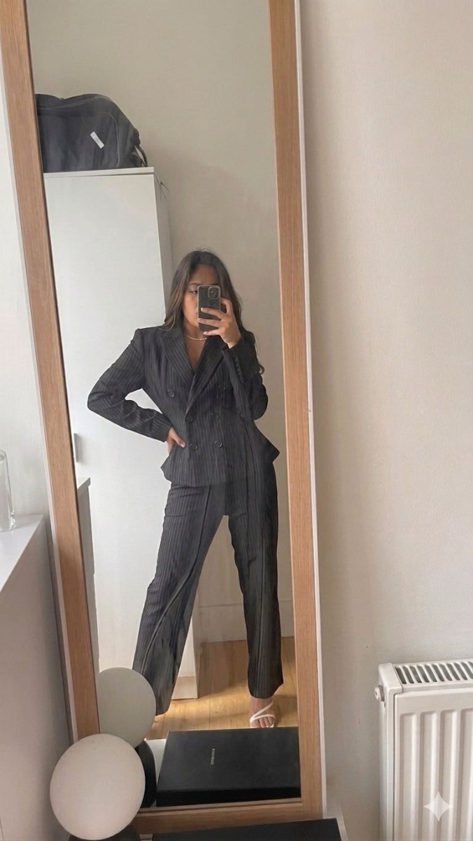 Hugo Boss Womens Double Breasted Blazer