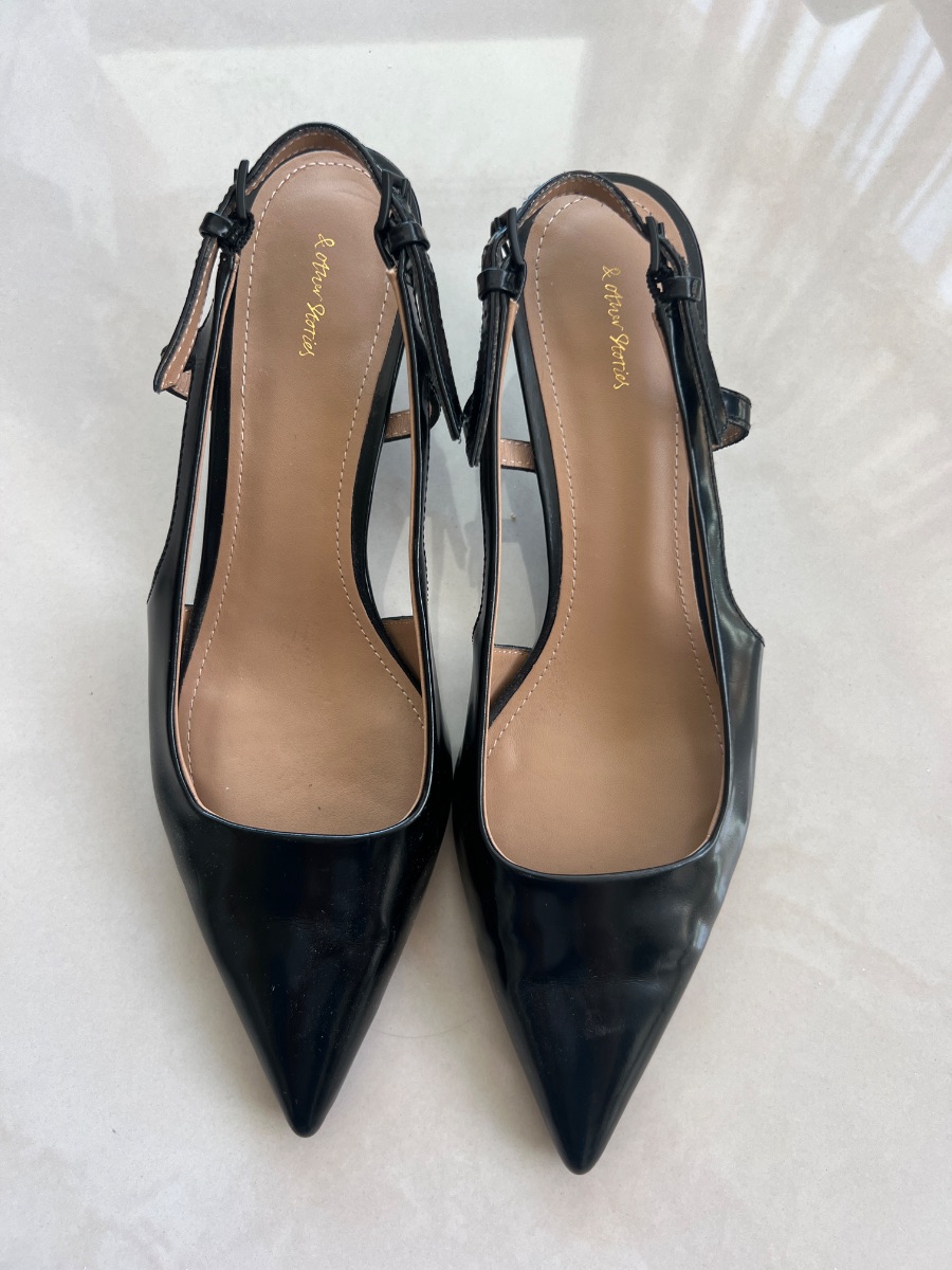 & Other Stories Black Slingback Kitten Heels photo 2