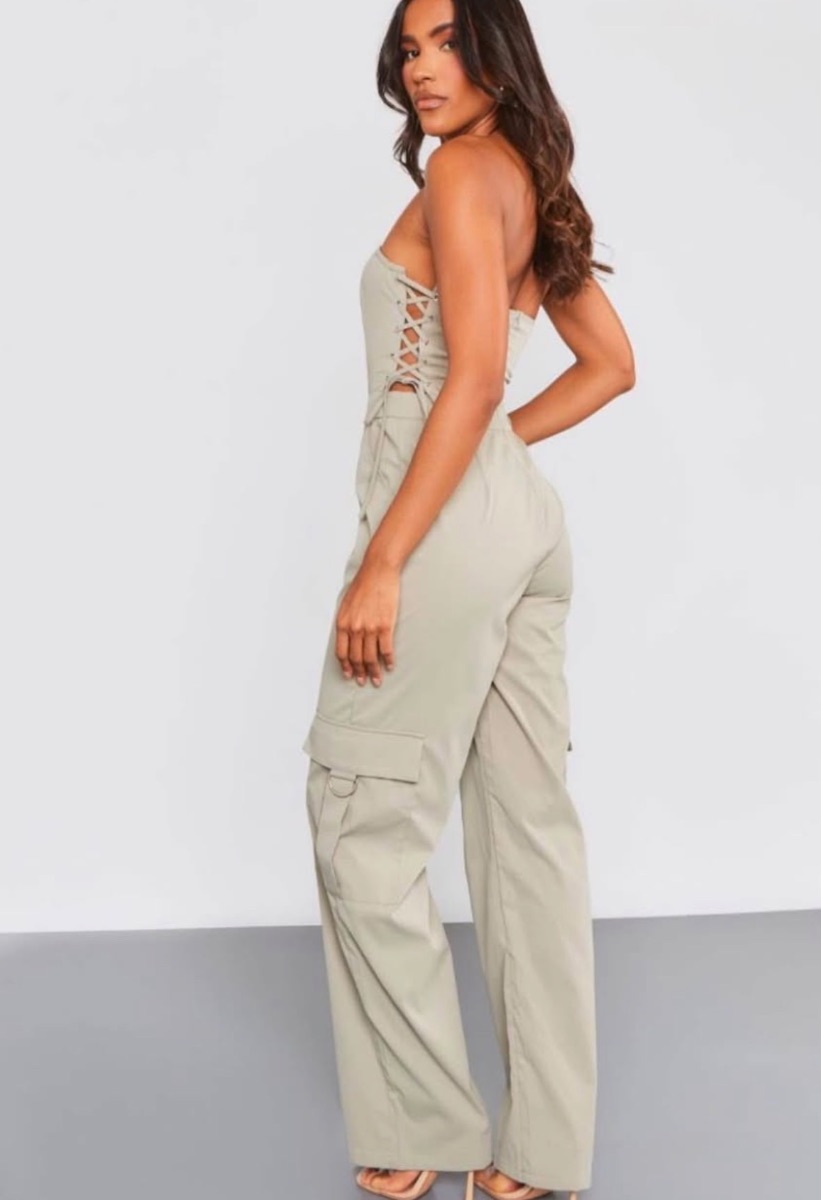 Pretty Little Thing Cargo Pocket Jumpsuit photo 2
