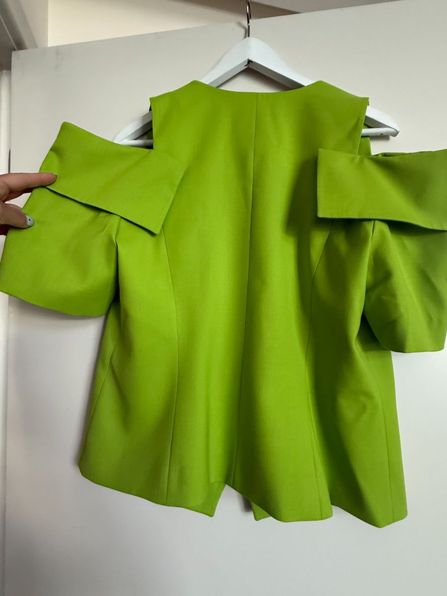 Gizia Lime Green Fitted Jacket UK14 / EUR42 photo 2
