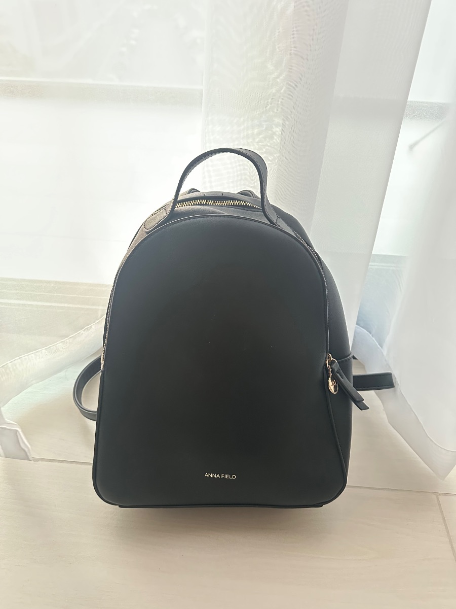 Anna Field black bag rucksack