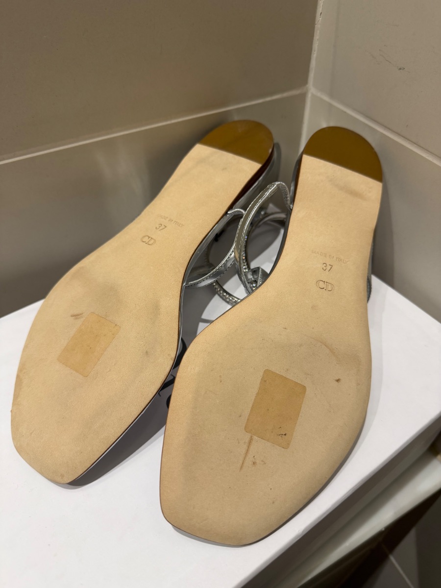 Christian Dior New silver sandals photo 3
