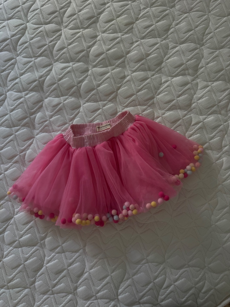 La Pomponnette Pompom skirt