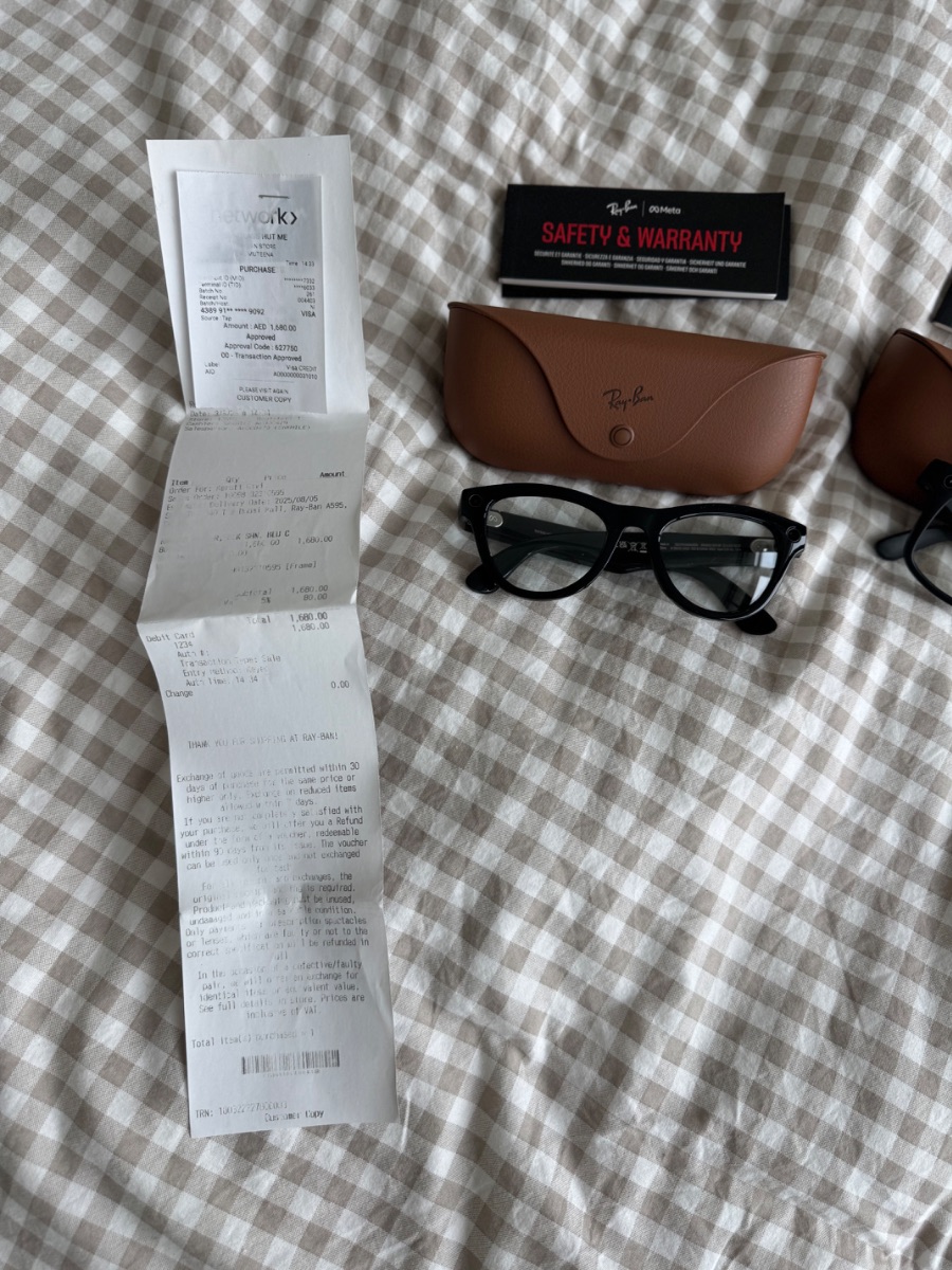Ray-Ban Rayban Meta glasses x 2 photo 2