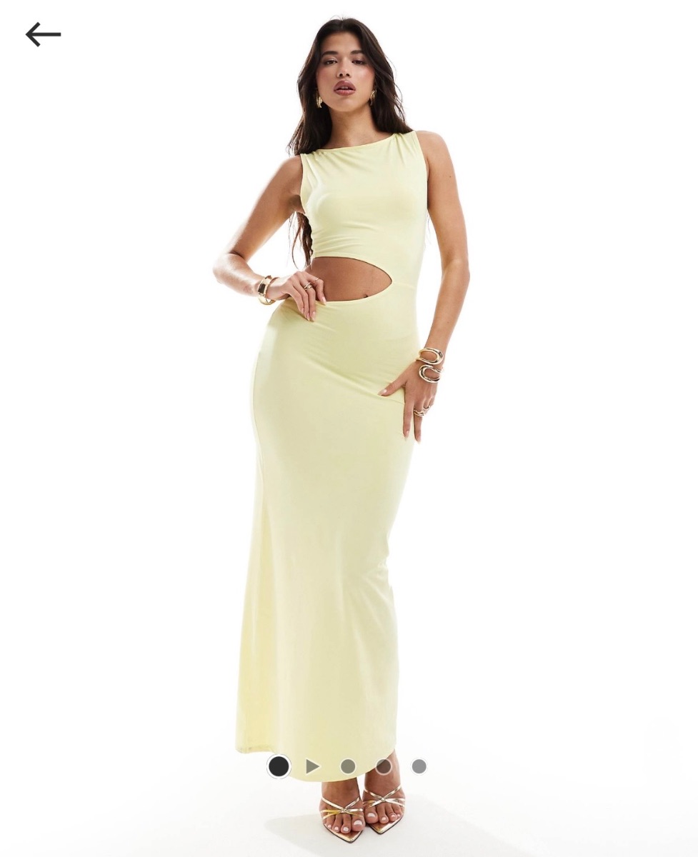 ASOS Yellow dress photo 2