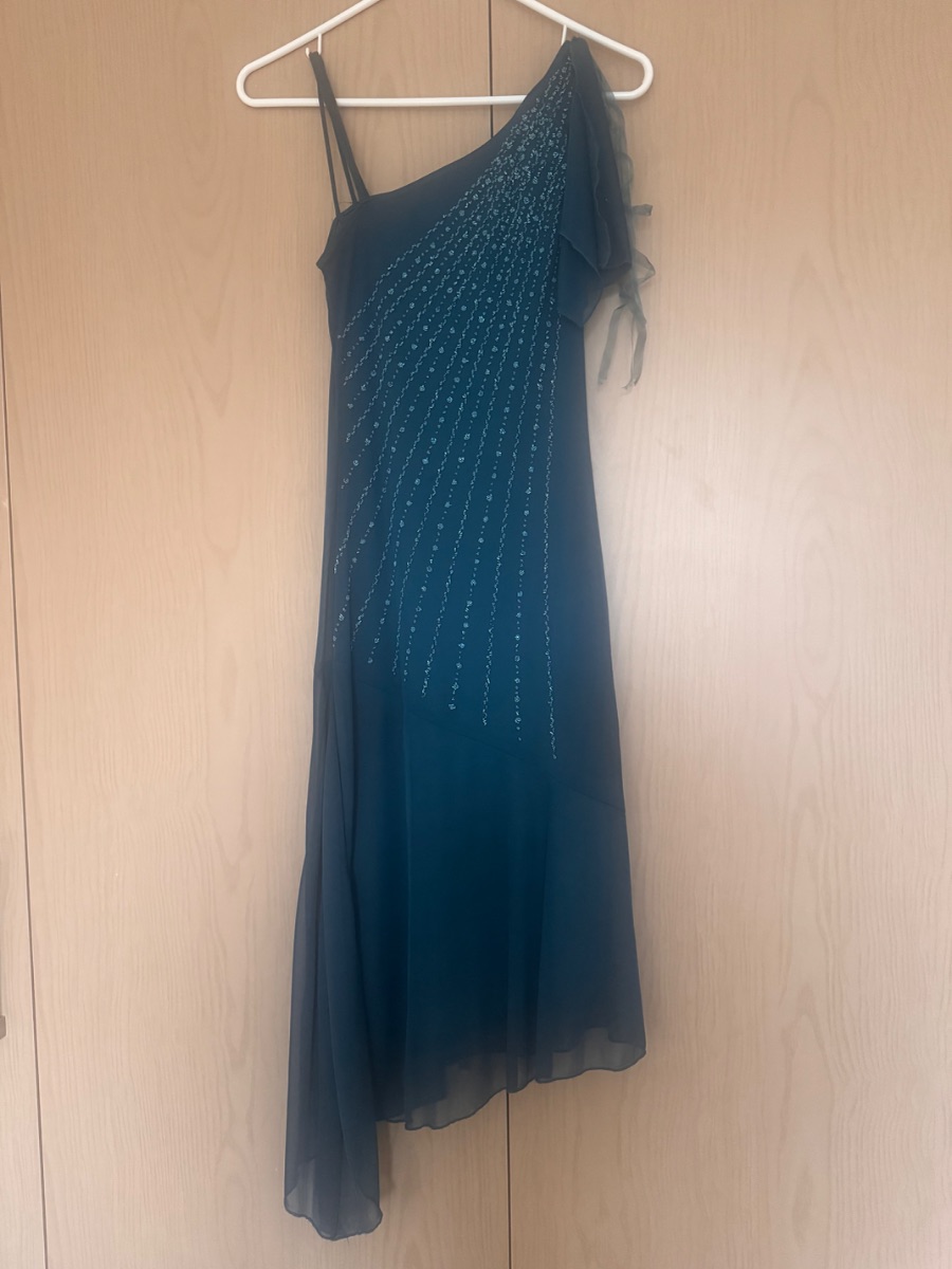 My Michelle evening dress with beaded bodice