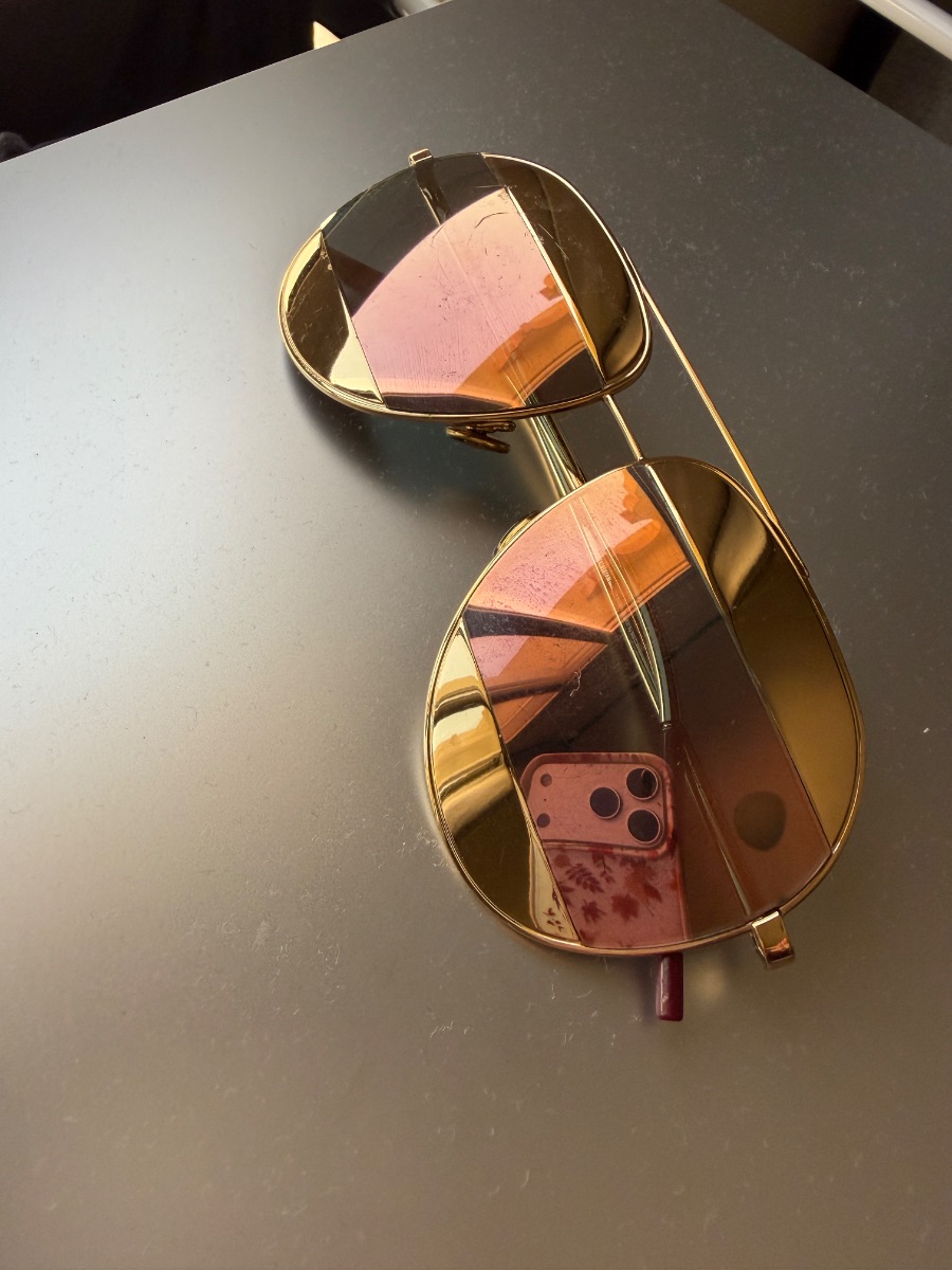 Christian Dior aviator sunglasses photo 2