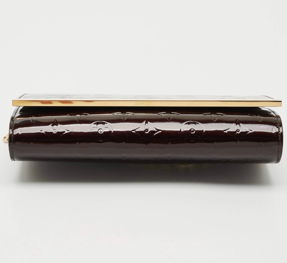 LOUIS VUITTON Ana Amarante Monogram Vernis clutch photo 2