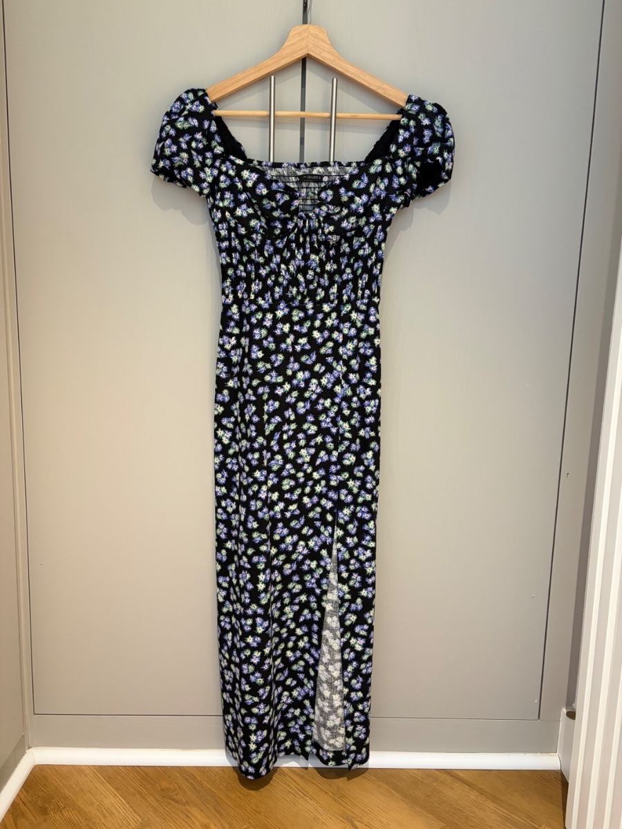 Zara Long floral dress
