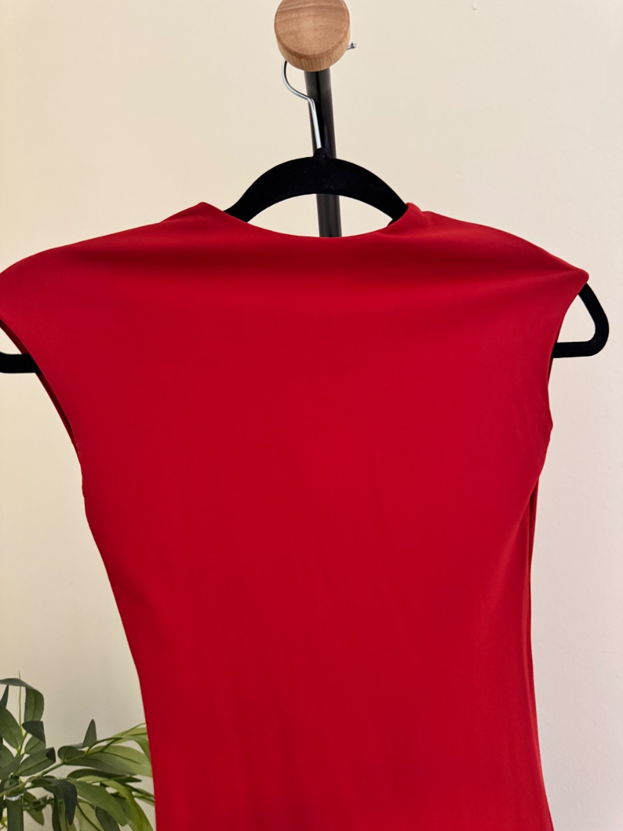 Zara Red maxi dress
