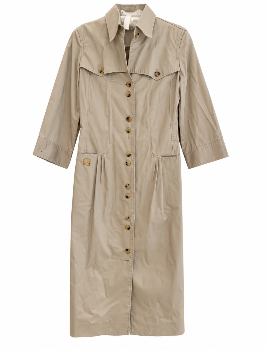 Carolina Herrera Trench Dress - Sz UK 6 EU 34