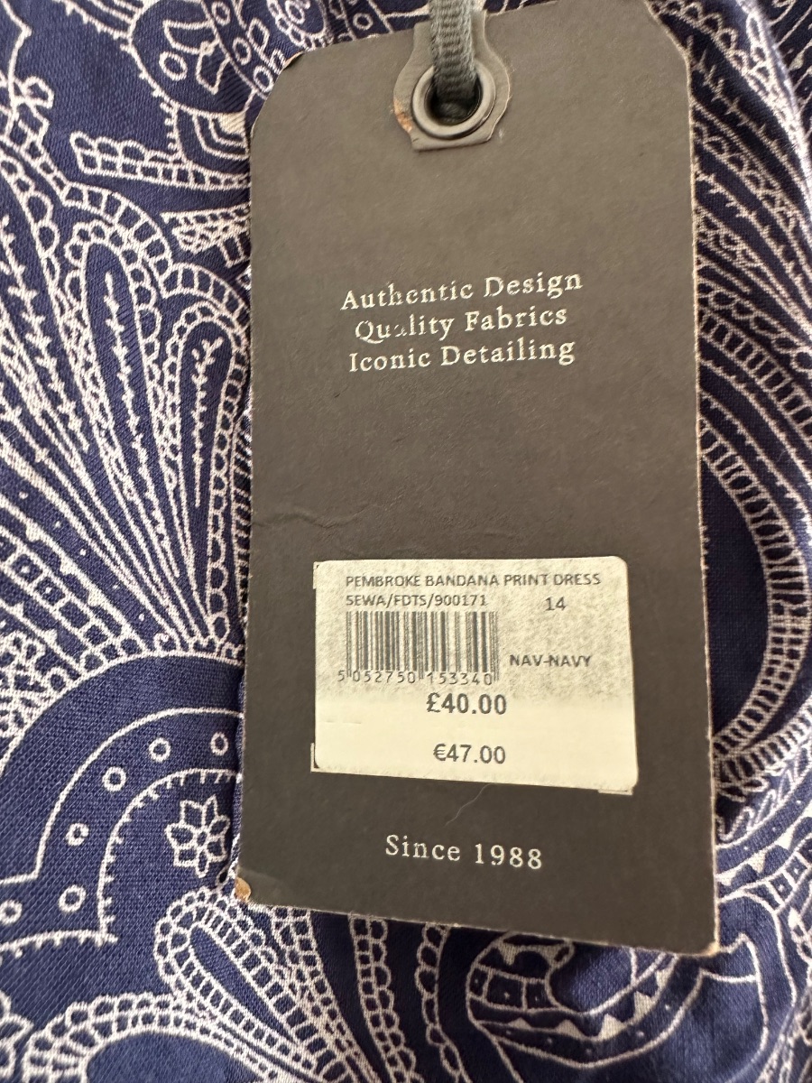 Fat Face PEMBROKE BANDANA PRINT DRESS photo 2