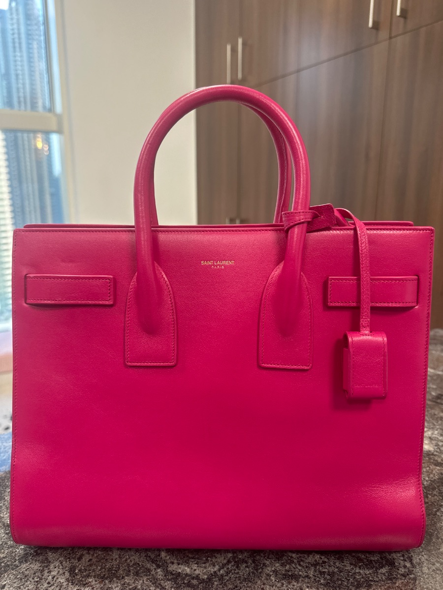 Saint Laurent Sac de Jour - Fuchsia