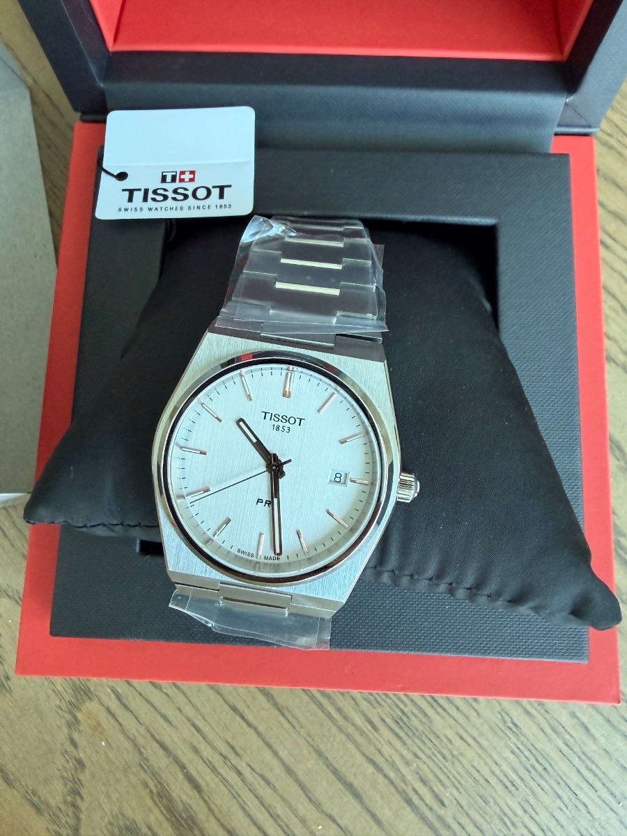 Brand NEW Tissot PRX Quartz Silver Dial Men’s Watch - 40mm photo 2