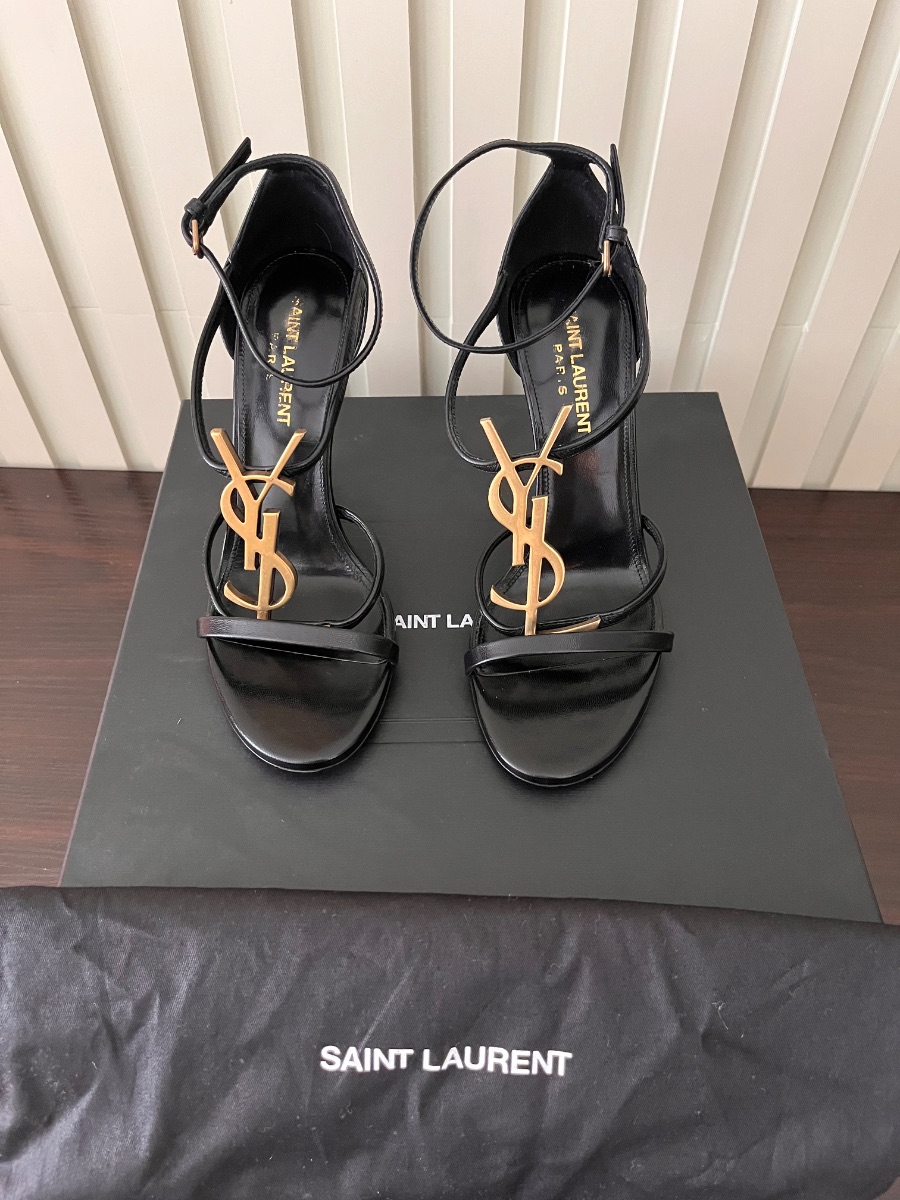 YSL Cassandra heels 100% Authentic