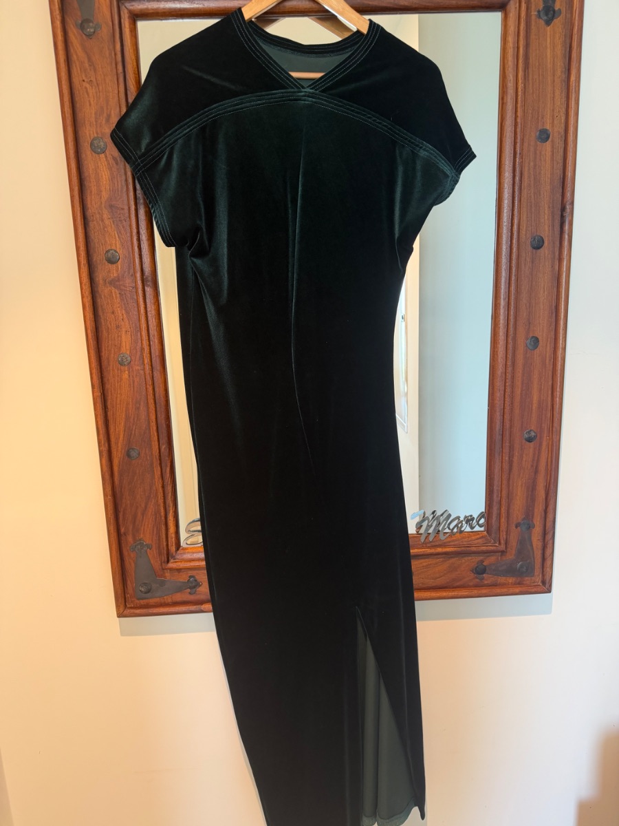 Zara Velvet dress photo 2