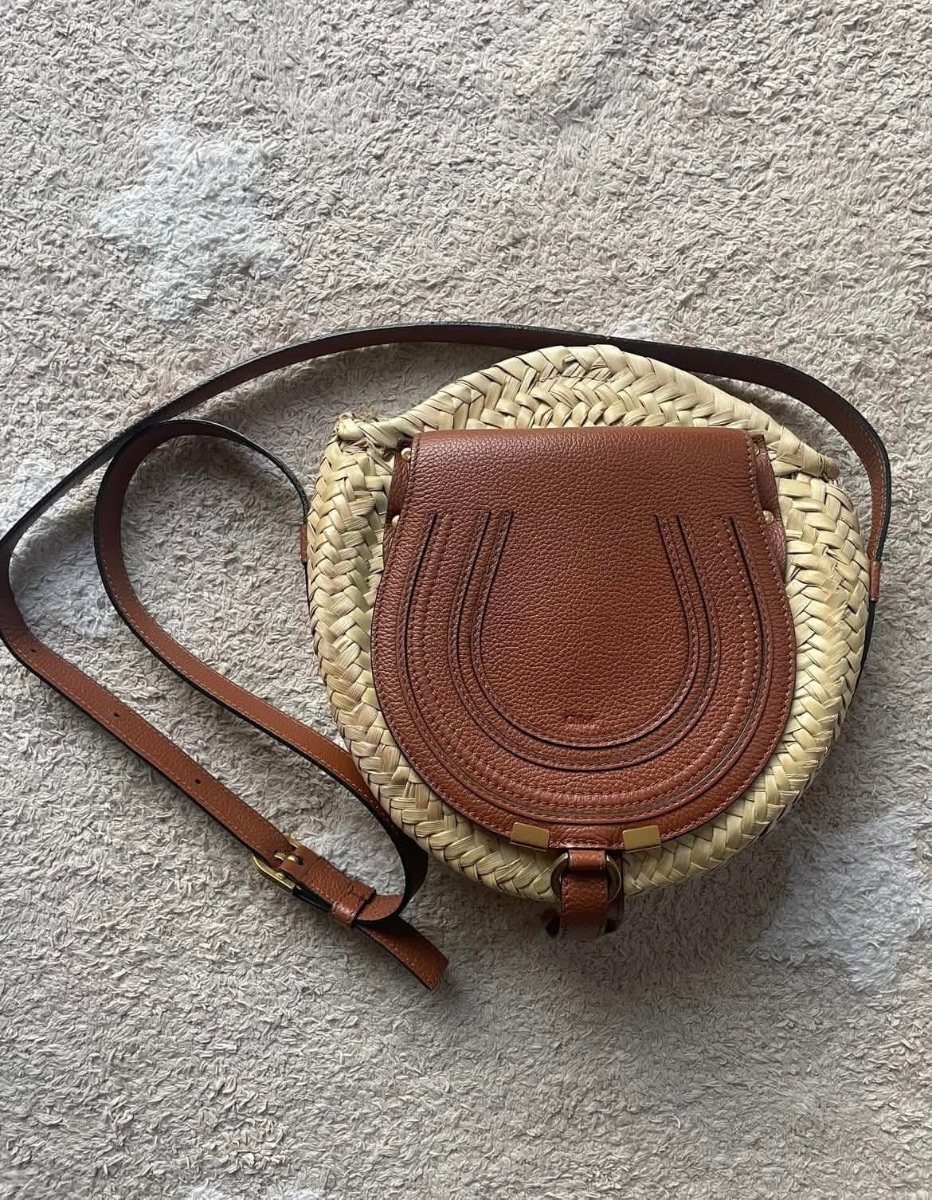 Chloé Chloe Marcie Raffia original bag