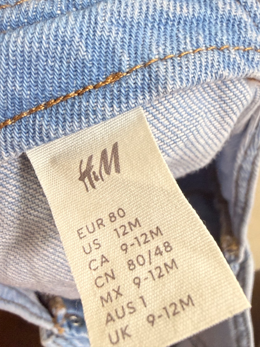 H&M dungaree dress photo 3