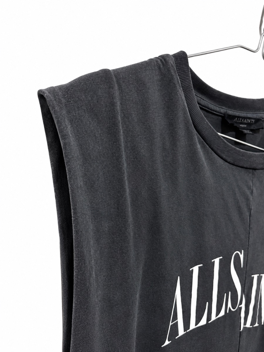 AllSaints All Saints Mini Dress With Logo - Sz S photo 2