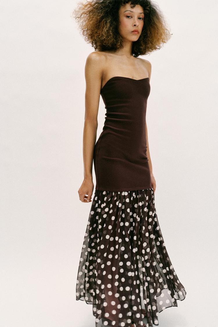 Zara Brown Dress