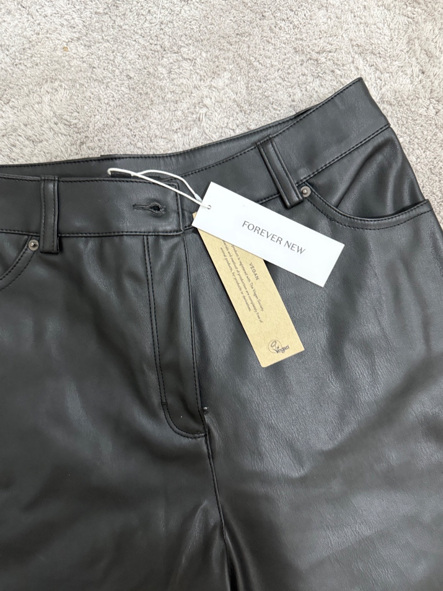 Next New leather pants- m - l photo 2