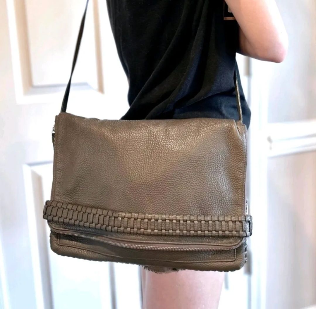 AllSaints ALL SAINTS Club Large Clutch Crossbody Bag