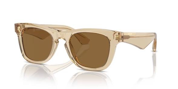 NEW: Burberry transparent brown beige sunglasses photo 3