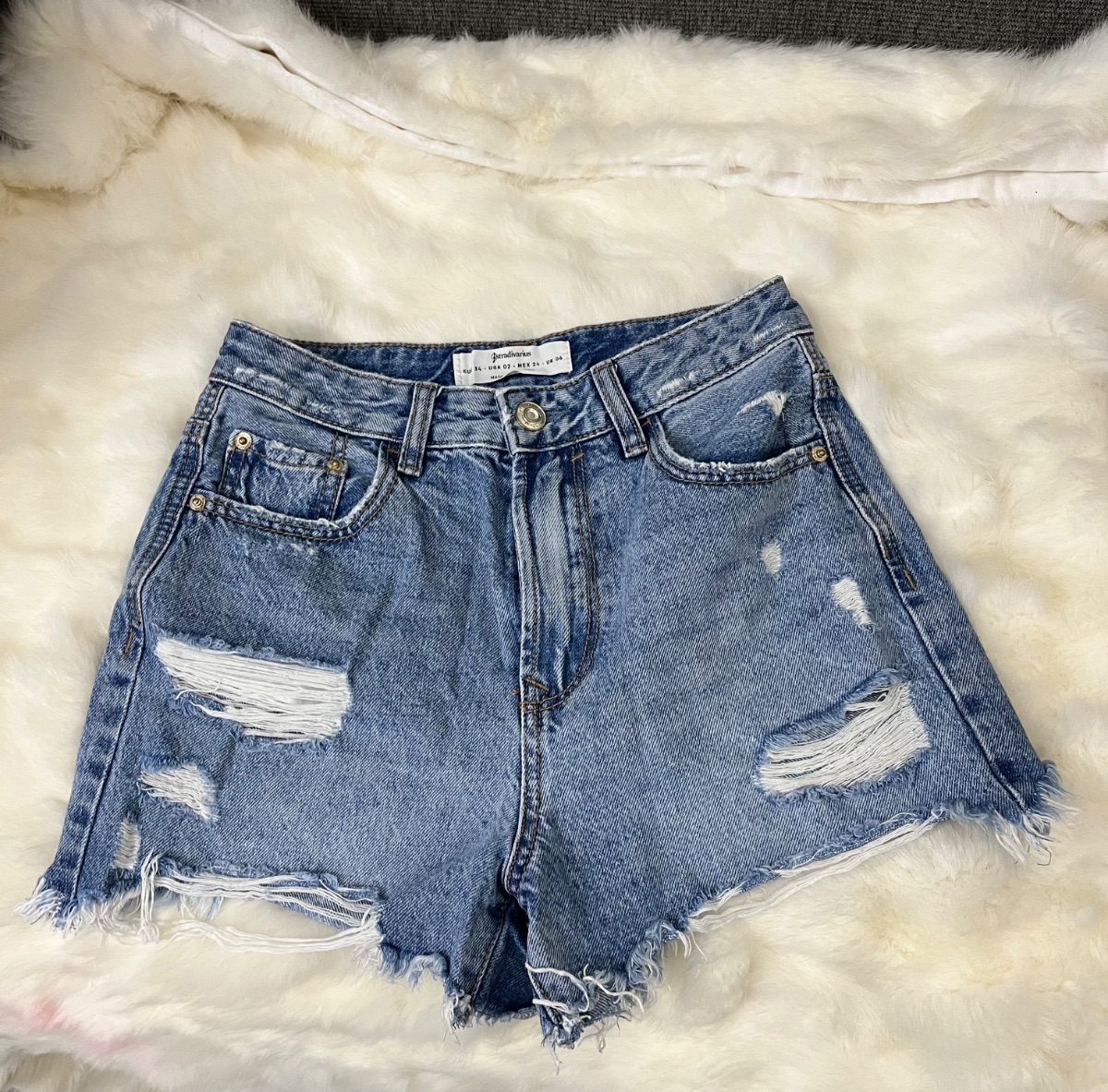 Stradivarius Stradivarious Denim Short