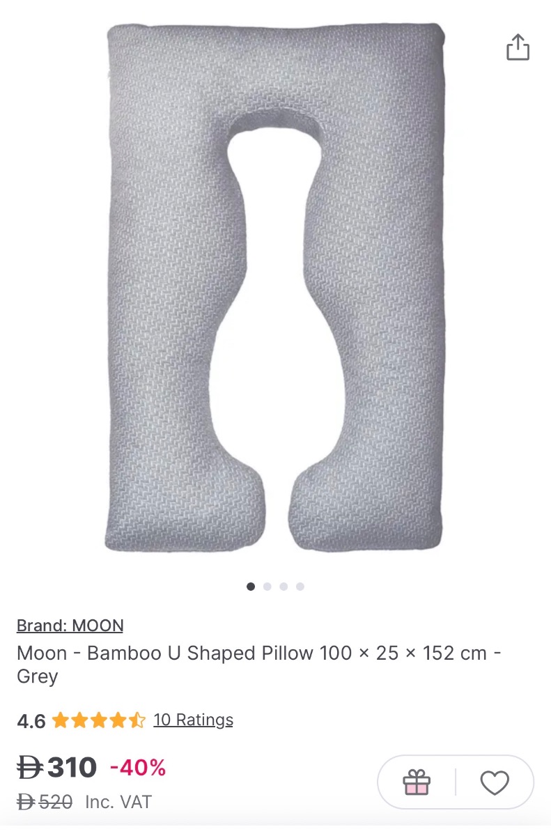 Moon Pregnancy pillow photo 2