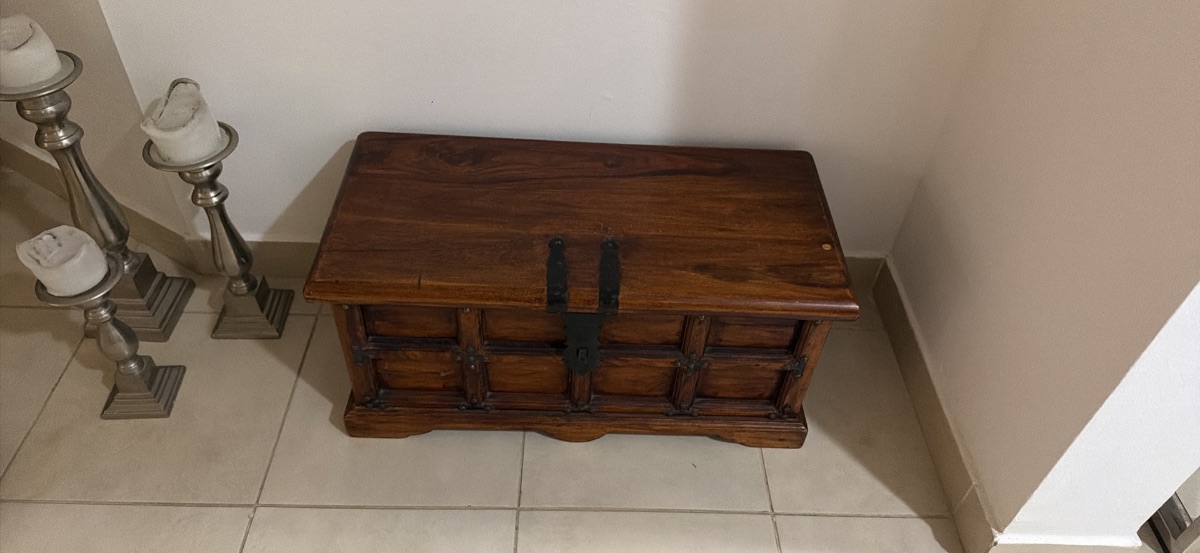 Wooden chest