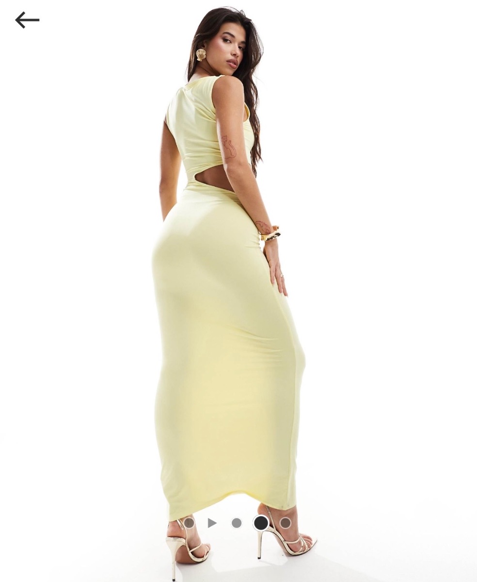 ASOS Yellow dress