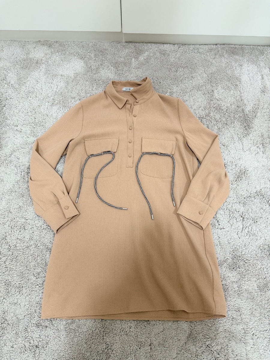 Riva mini dress / long blouse M