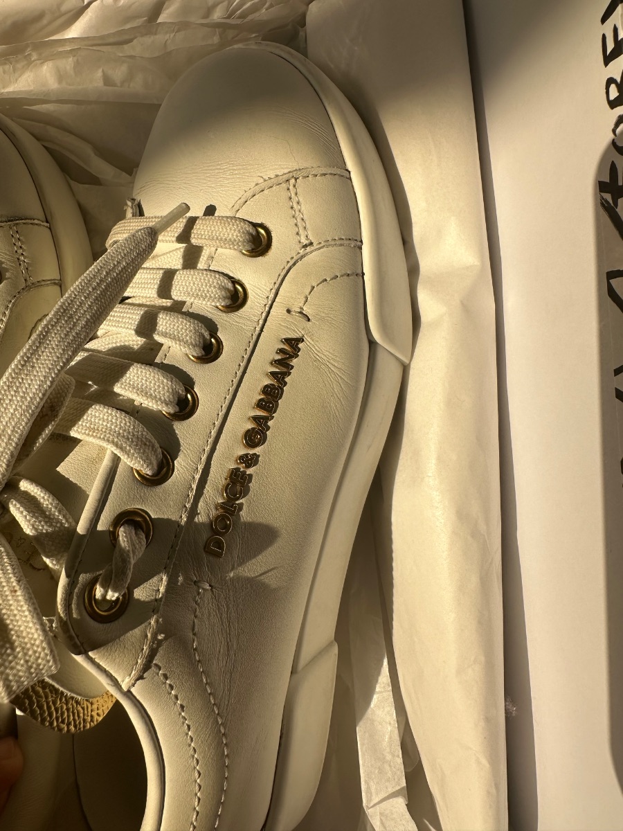 Dolce & Gabbana DOLCE&GABBANA Portofino calfskin sneakers photo 3