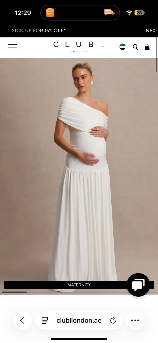 Club L London Babyshower / maternity dress photo 2