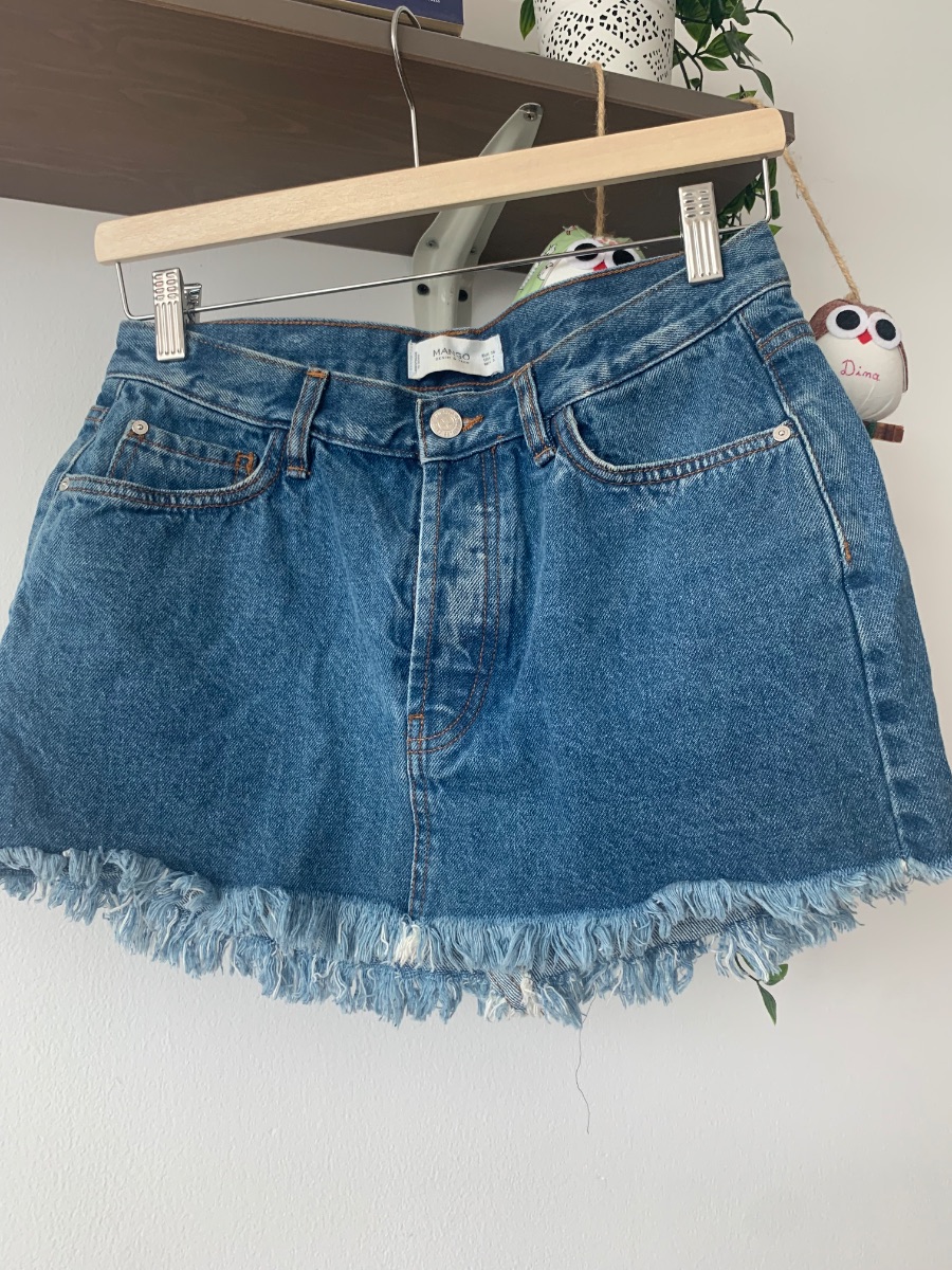 Mango Denim Skirt photo 2