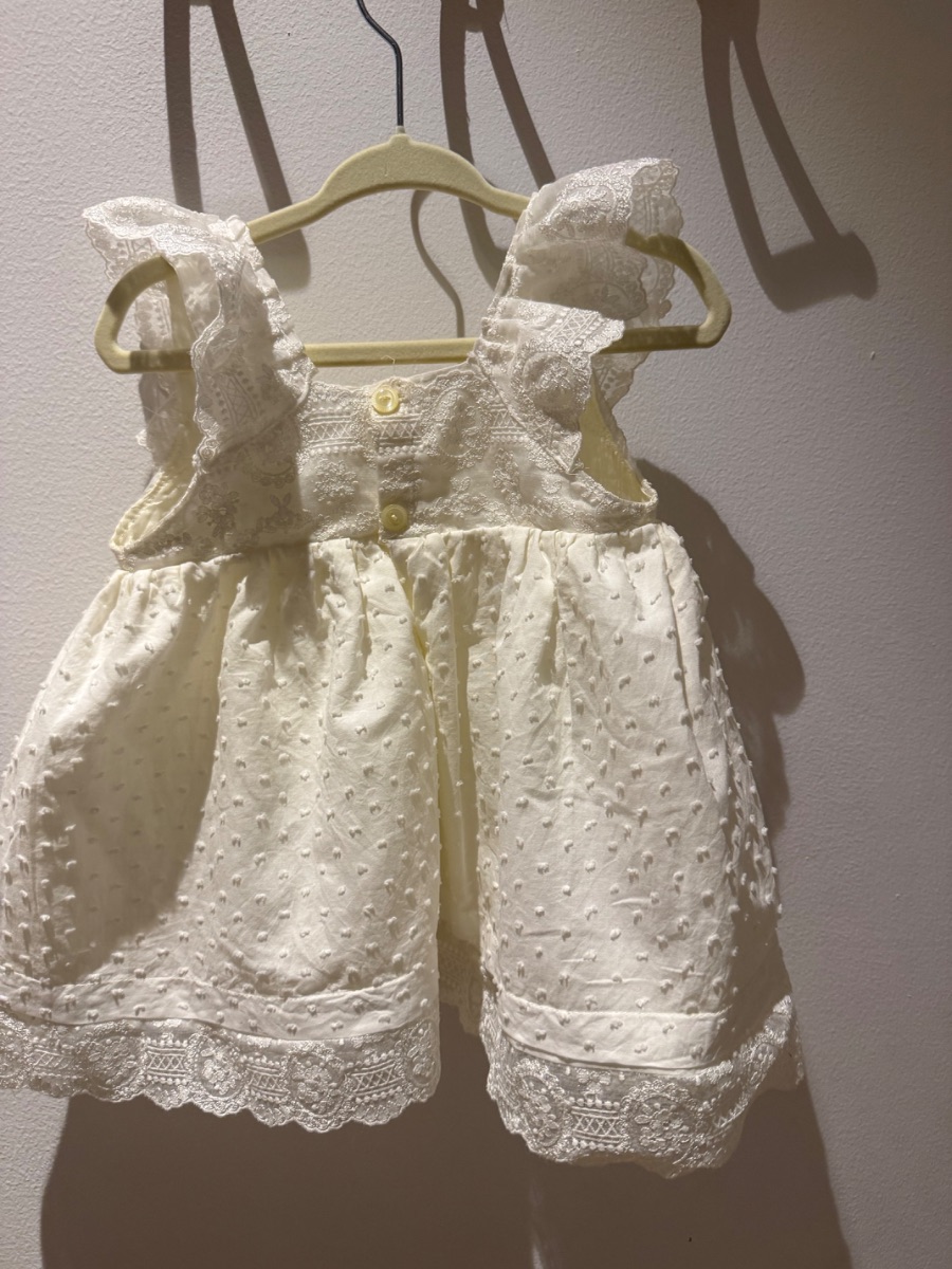Navascues Event lace dress 18M offwhite photo 3