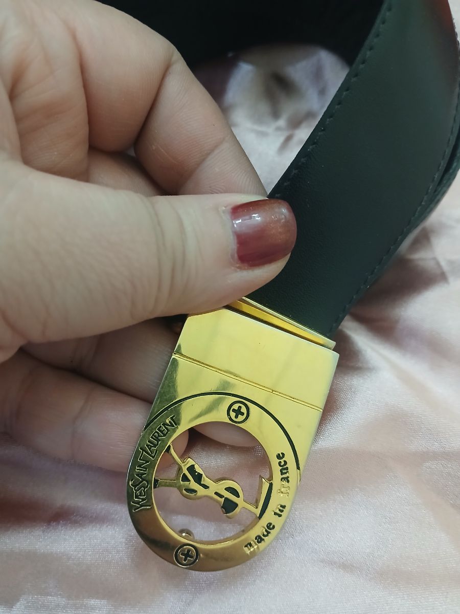 Saint Laurent Ysl vintage belt 28