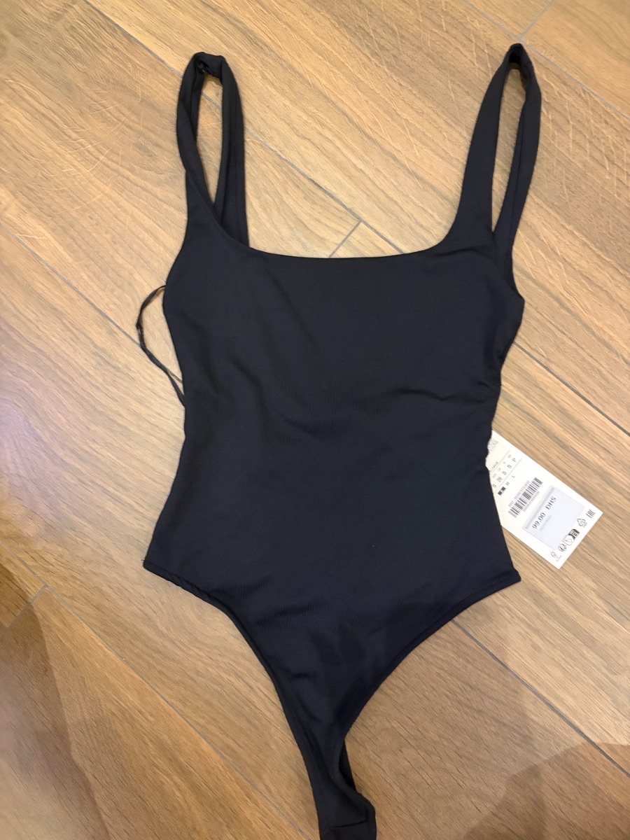 Zara black bodysuit