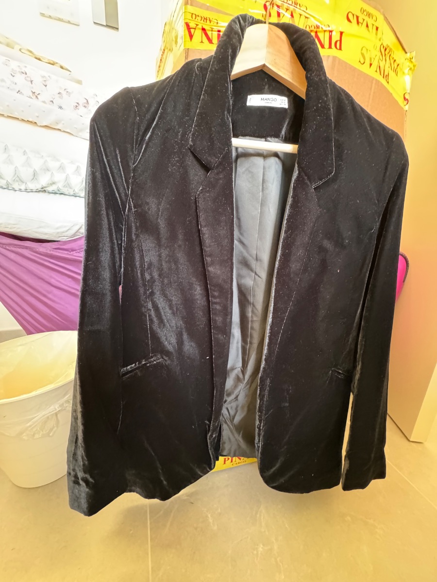 Mango Velvet Jacket / Blazer