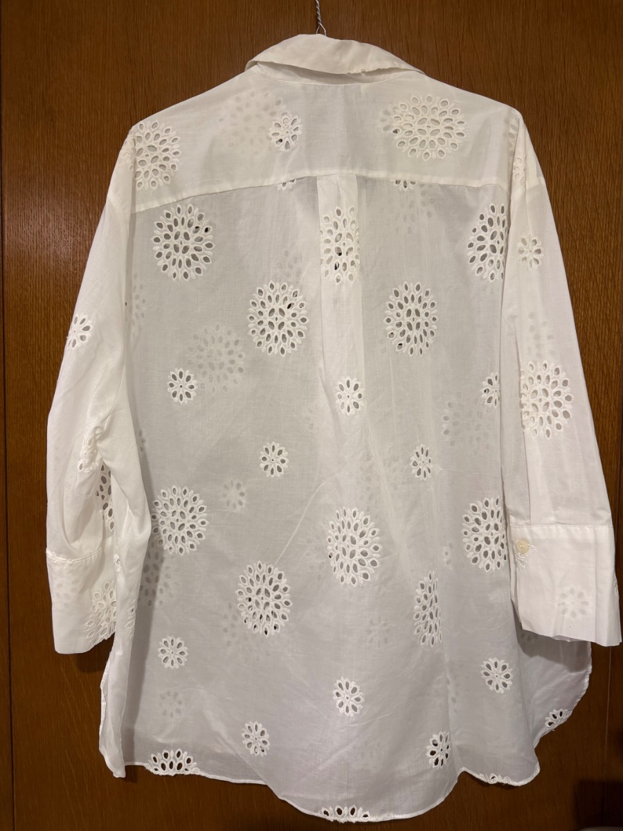 Zara Sara White Shirt new with Tag photo 3