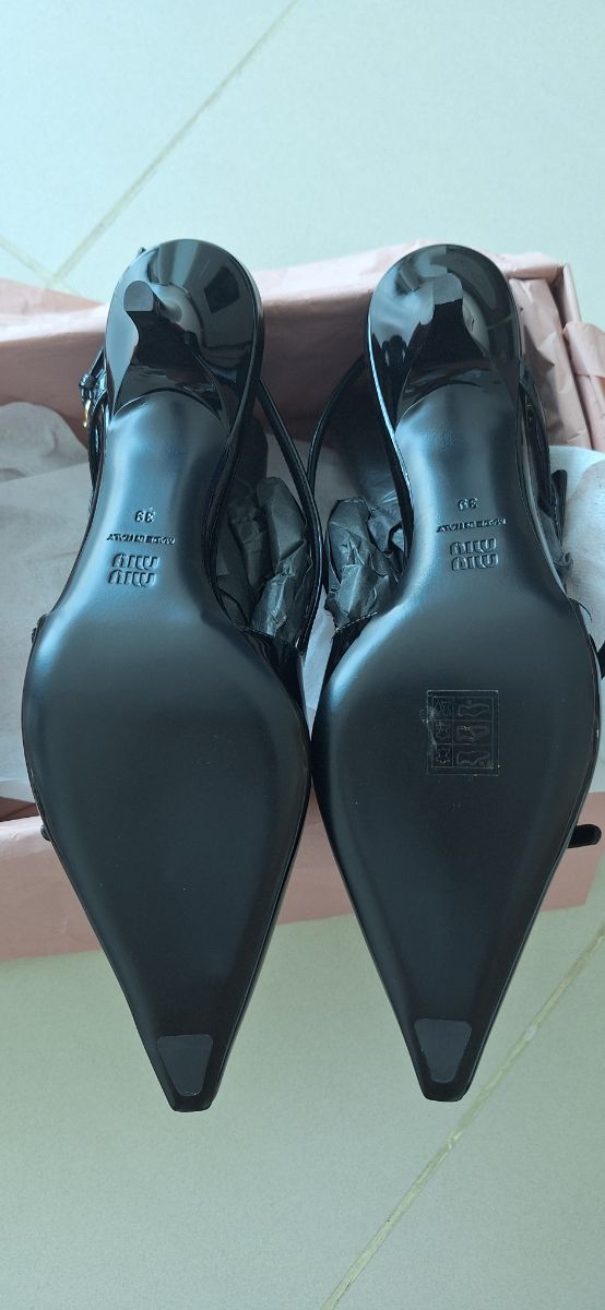 Miu Miu black kitten heels photo 2