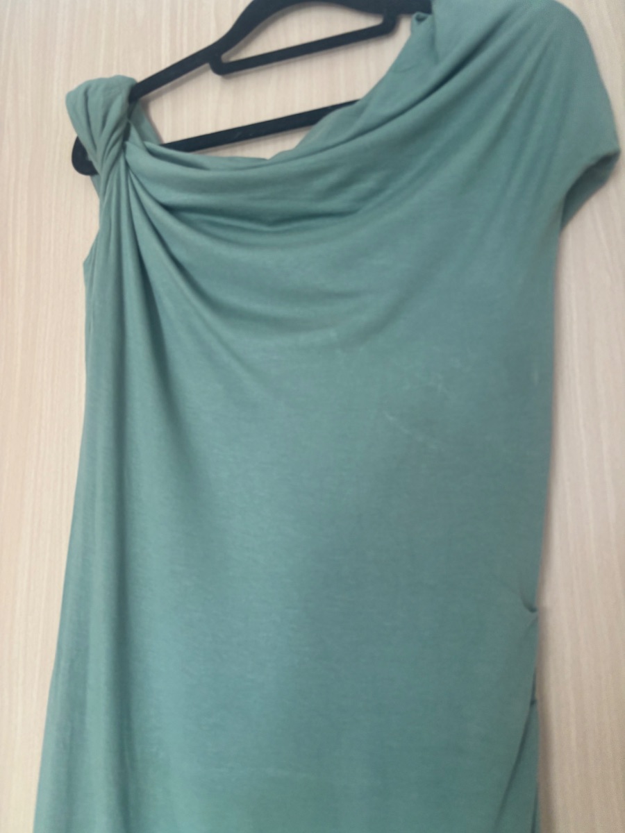 Asos Design Green draped dress photo 2