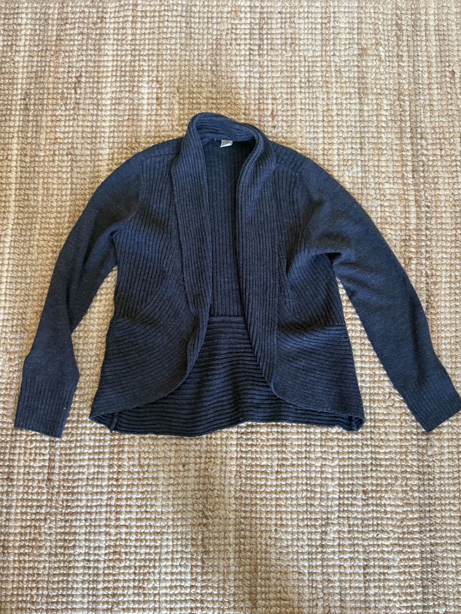 H&M Basic Navy Cardigan Medium